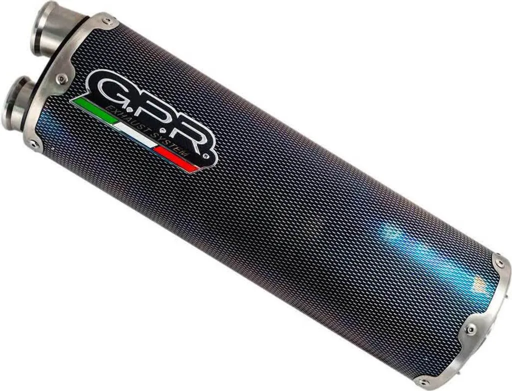 Échappement GPR Dual Inox Inoxydable Triumph Tiger 1200 GT Rallye