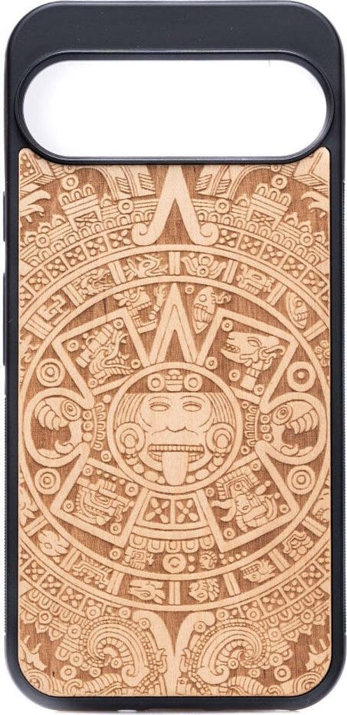 Bewood Holzhülle für Google Pixel 9 Pro XL AZTEC CALENDAR ANIEGRE