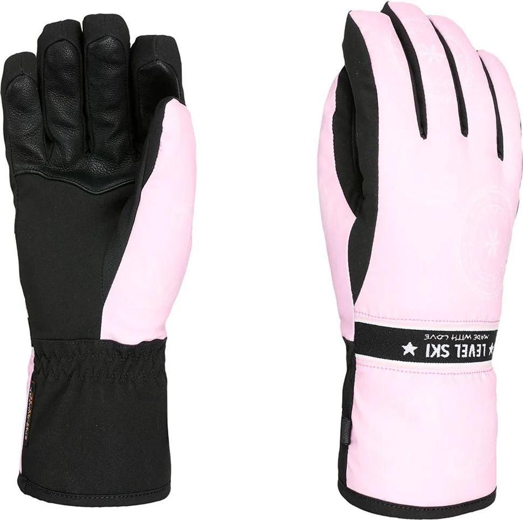 Level Bella Handschuhe Rosa XS Herren,Damen Rosa XS