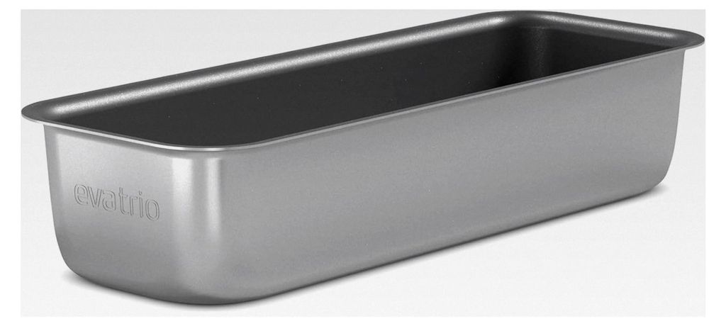 Eva-Trio | Brot-/Kuchenform 1,75 l mit keramischer Slip-Let -Antihaftbeschichtung | Abgerundete Ecken und Seiten für einfache Handhabung | Grau