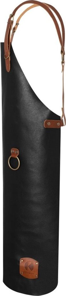 Karlowsky Wendeschürze 2in1 - Baumwollschürze Mit Lederträgern