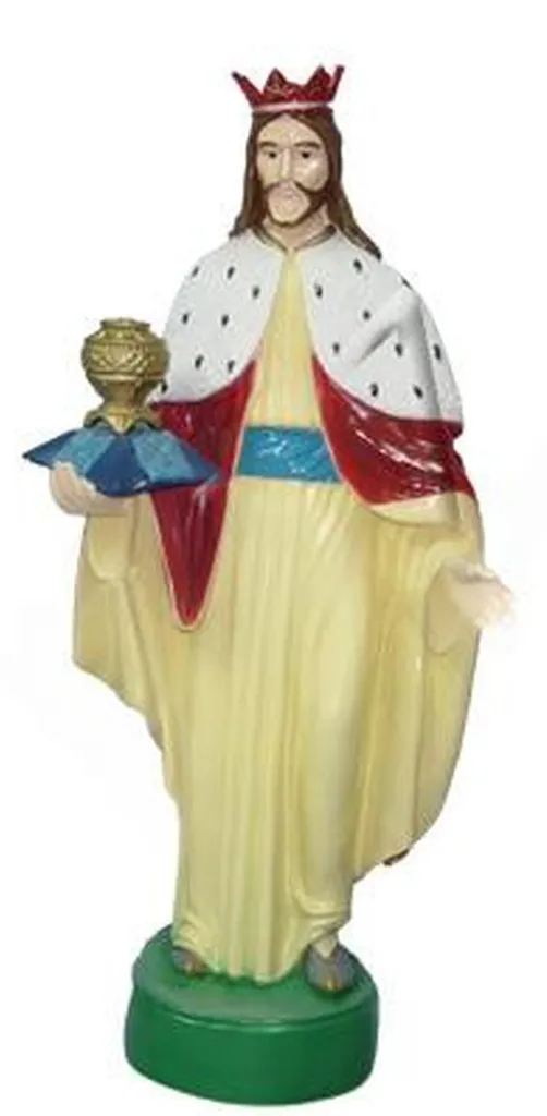Statue Jésus de Jardin Résistante aux Intempéries Grande Décoration