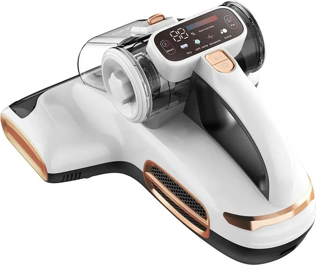 Aspirateur de Matelas 700W Blanc - Modèle Double Bac Haute Efficacité