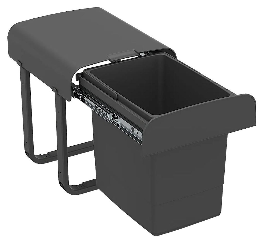 Ekotech pattumiera Aladin AG15G 15 L estraibile Orion Grey Immagine del prodotto 
