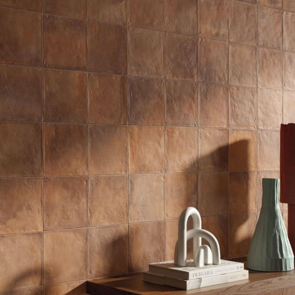 CASA39 Fliesen Terracotta Braun 20x20 cm Emil Ceramica Forme