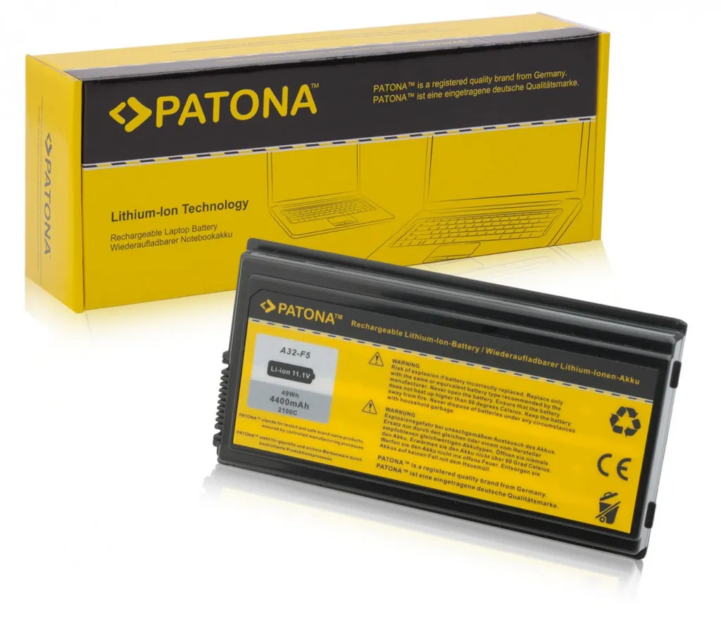 Batterie de rechange pour PC portable Asus F5 F5C F5GL F5N - Capacité 4400mAh