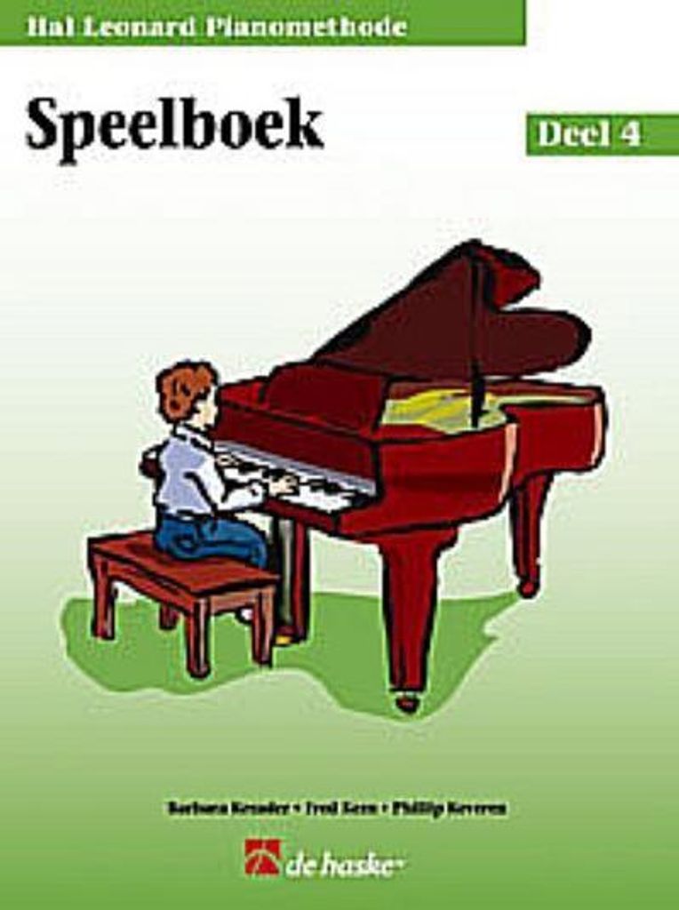 Hal Leonard Pianomethode vol.4 - speelboekvoor piano (nl)