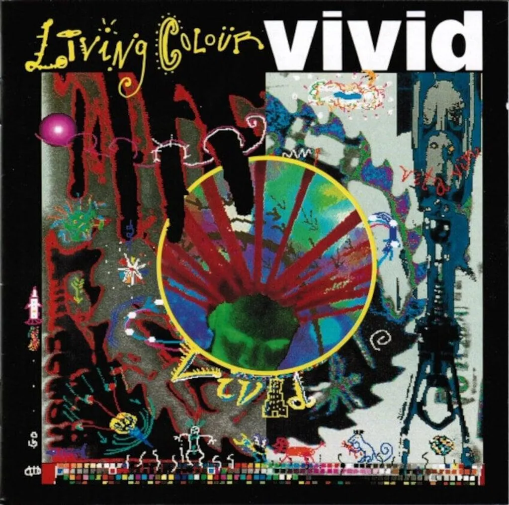 CD Living Colour Vivid Son Remasterisé et Édition Collector Rock