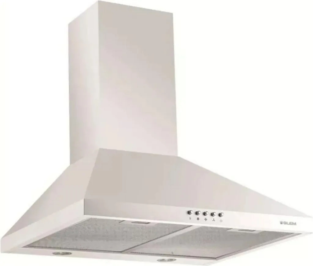 Hotte Glem GHP650WH Haute Performance - Aspiration Silencieuse 60 cm
