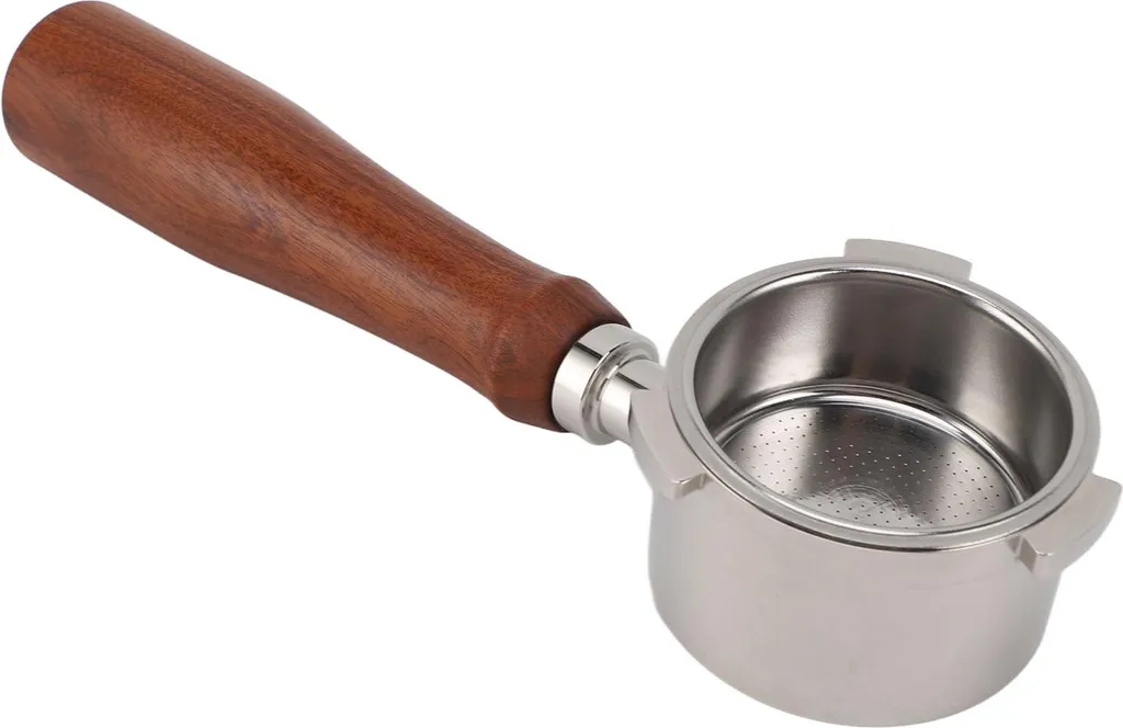 Filtre portafiltre bottomless 51mm inox pour machine à café Delonghi