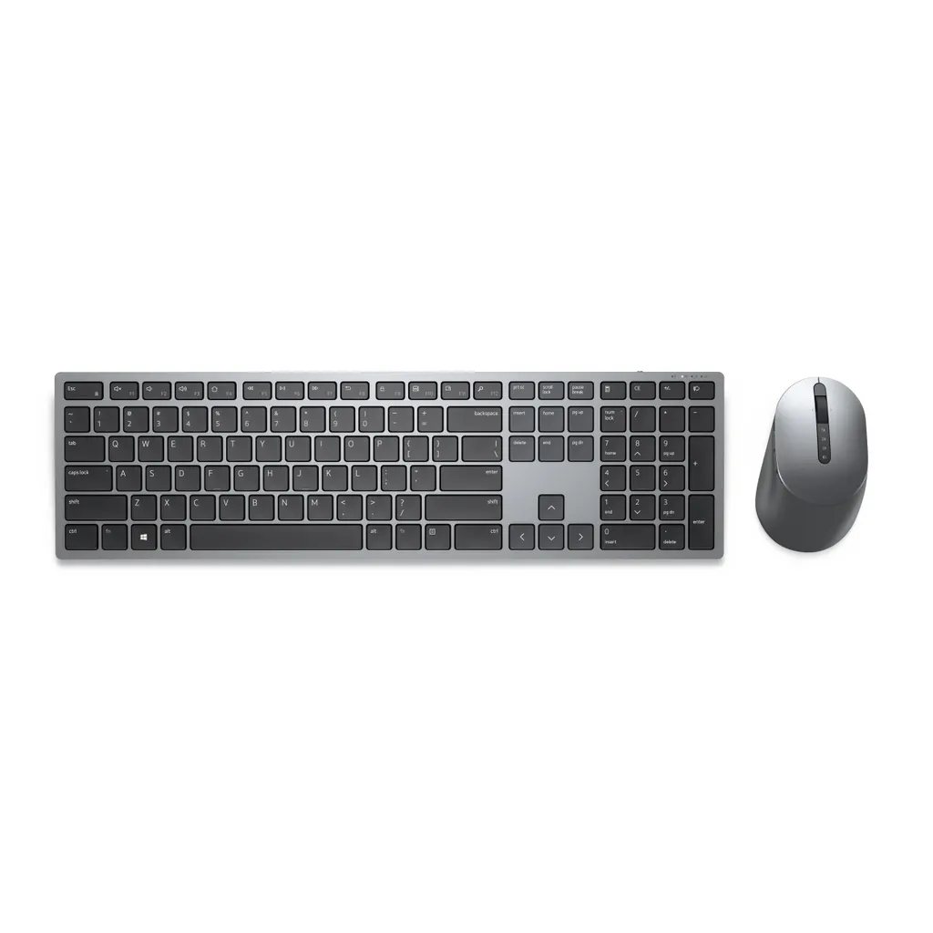 Clavier sans fil DELL KM7321W pour Télétravail et Multibureau Gris