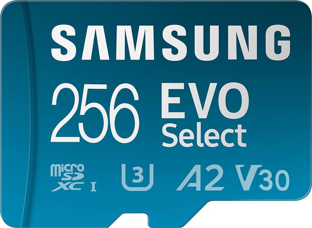 Samsung EVO Select (2021) microSD-Karte + SD-Adapter, 256 Produktbild 