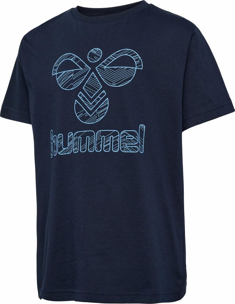 hummel hmlSOFUS T-Shirt Jungen 1009 - black iris 140