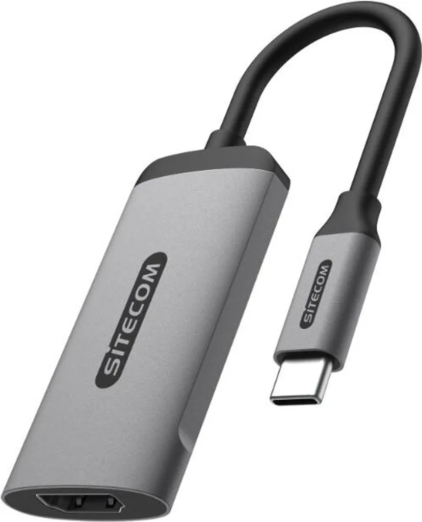 Sitecom Adaptateur USB-C vers HDMI 2.1 - Hub Vidéo 8K 60Hz Ultra HD