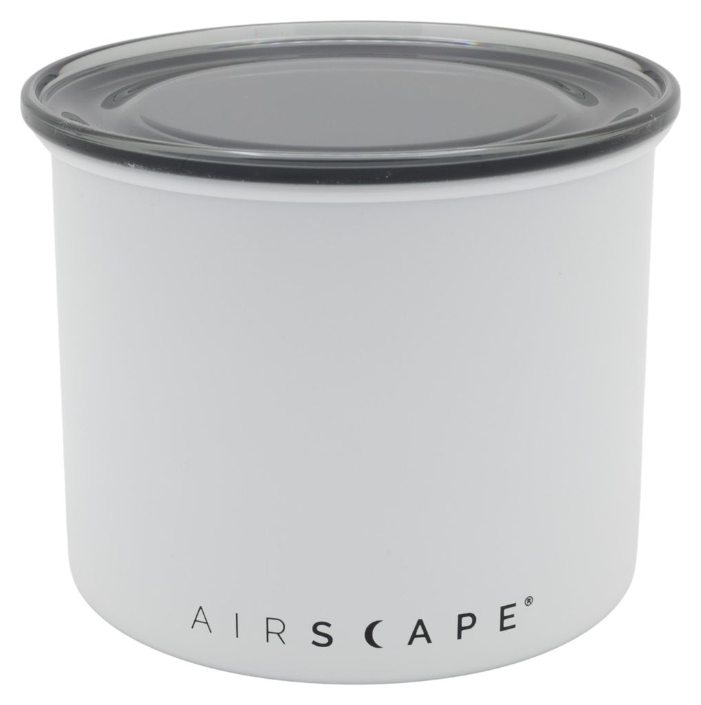 Airscape® Edelstahl-Aromabehälter klein, weiß matt Produktbild 