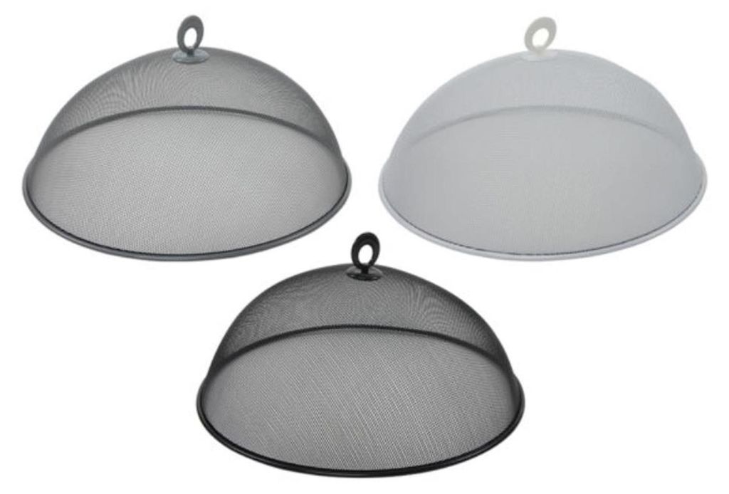 Hit Metall Mesh Foodcover, 35 cm Durchmesser, sortiert