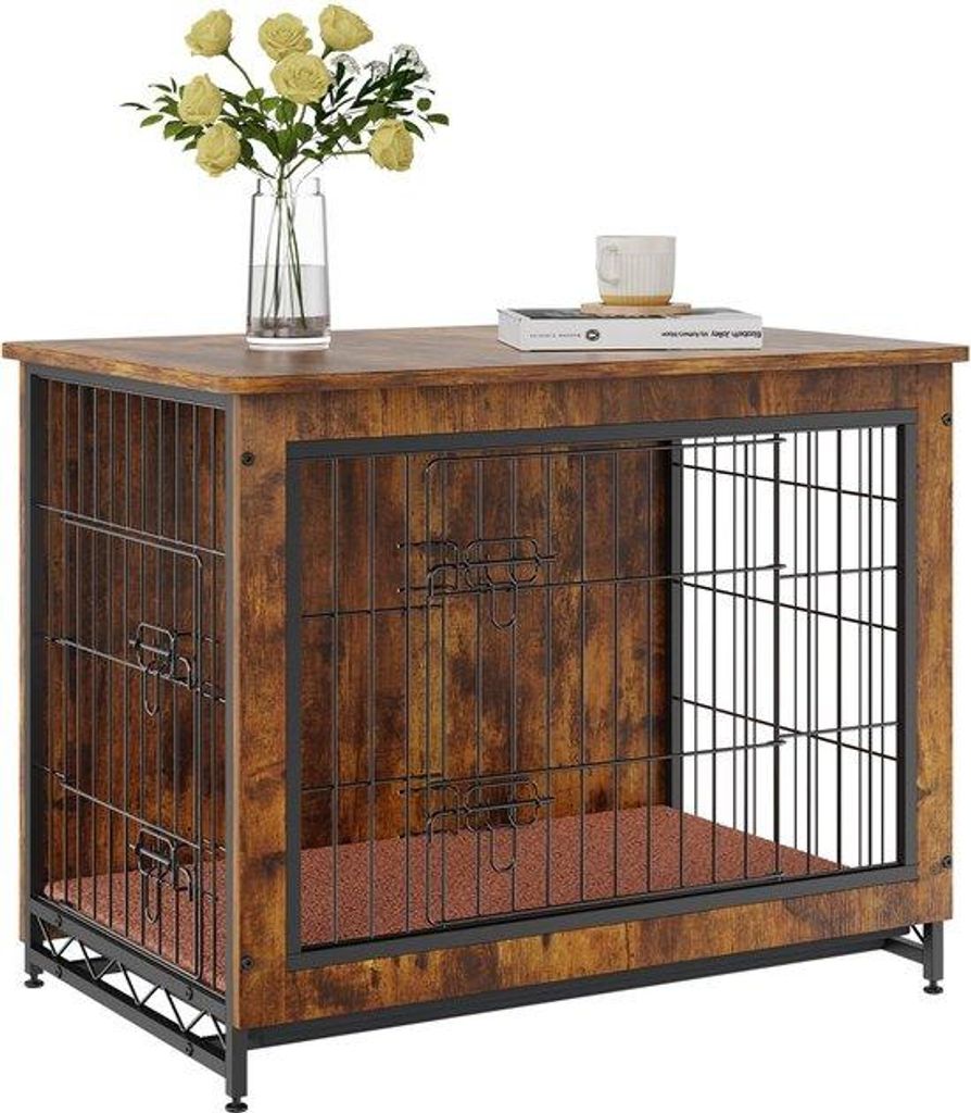 Hundebox - Umgrenzter Bereich - Hundebett - Hundekissen - Hundebox - Kennel - 83x56x64 cm