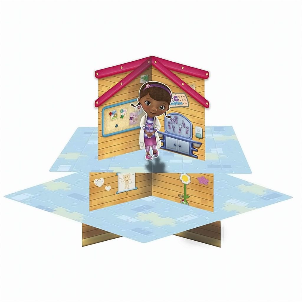 Disney Doc Mc Stuffins Party Cupcake Ständer Muffin Etagere Produktbild 