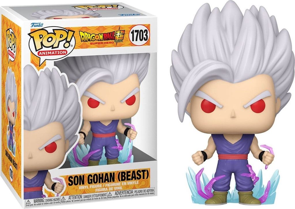 Funko POP Dragon Ball 1703 Son Gohan (Beast) Figurka Zdjęcie produktu 