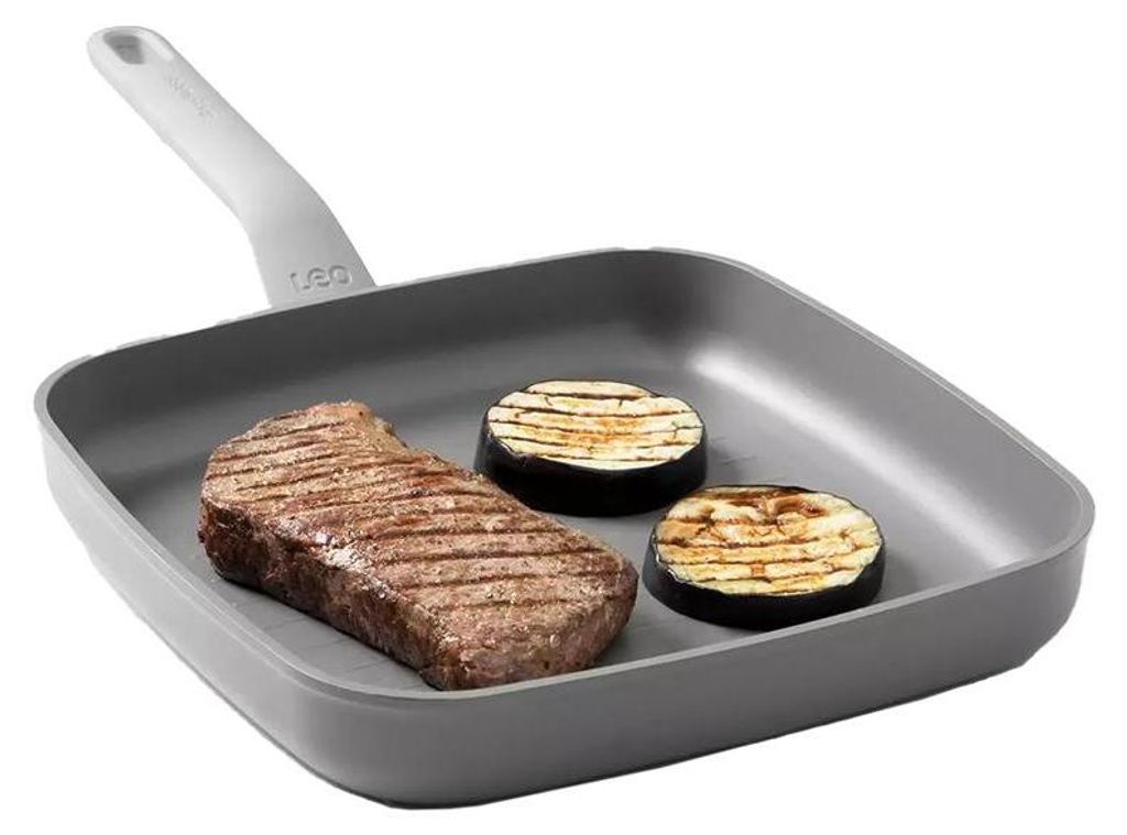 BergHOFF Leo Lite Grillpfanne Aluminium 26 cm antihaftbeschichtet für Induktion