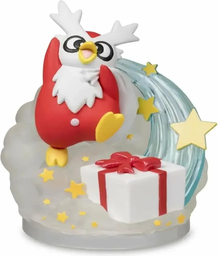 Figurine Delibird 8 cm Attaque Présent - Détails Authentiques Pokémon
