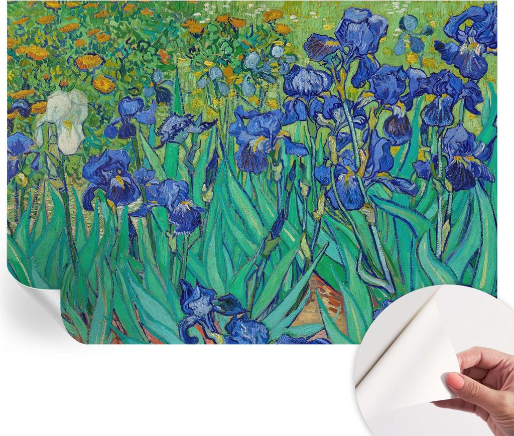 Selbstklebende Wandtapete - Dekorative Tapete für Wohnzimmer - Klebefolie für Wandbilder - Tapetenfolie für Wanddekoration - 208x146 cm - Garten...