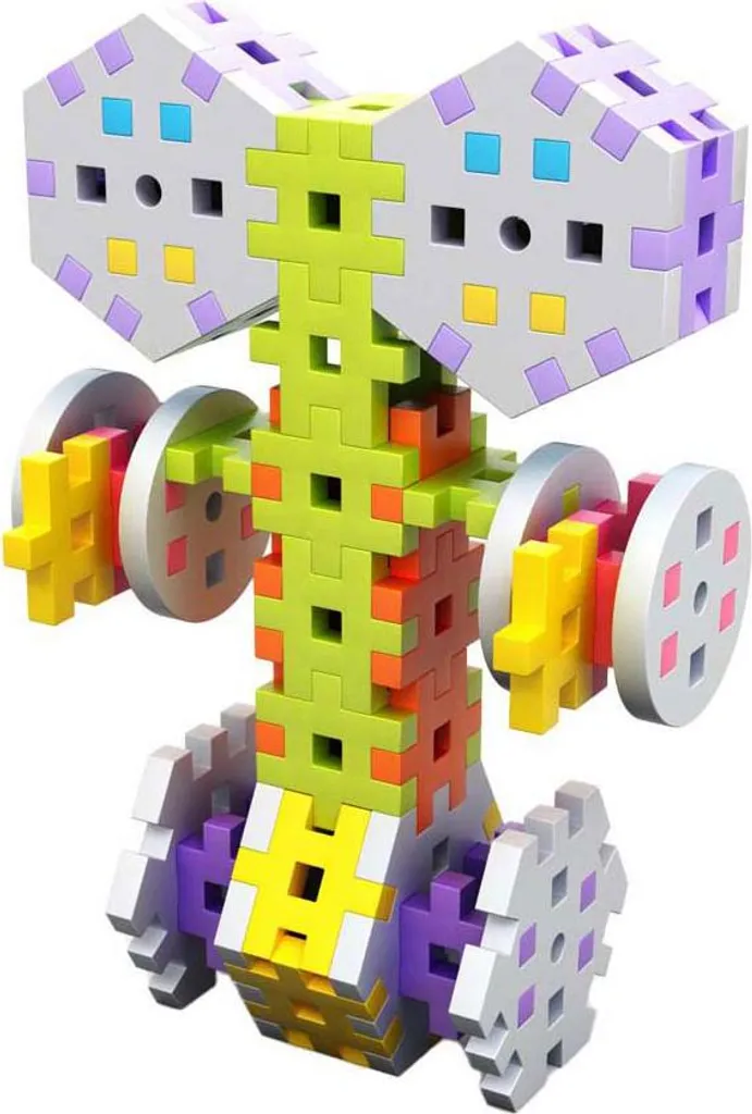 Jeu de Briques de Construction Meli Basic 200dlg pour la Maison - 2