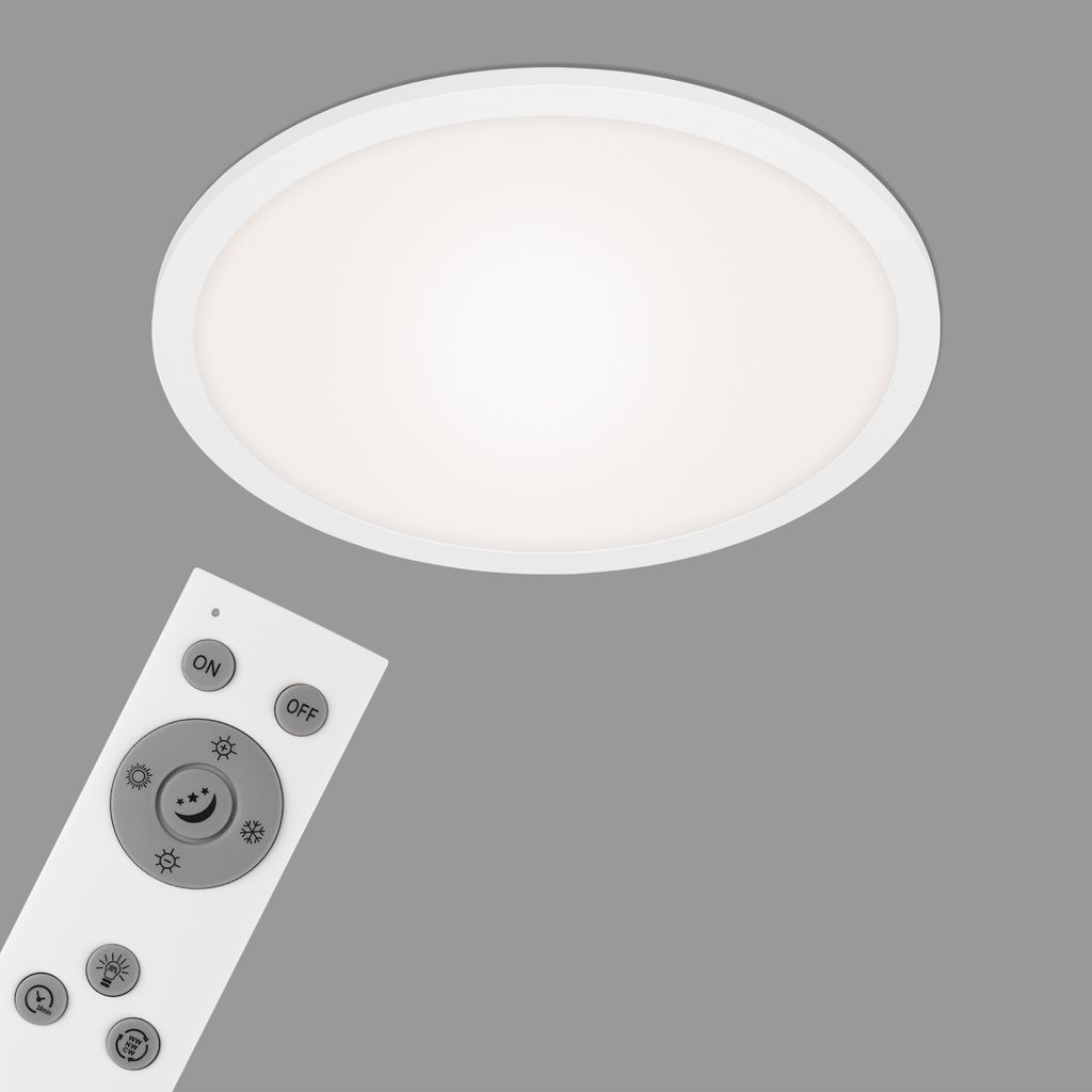 LED Panel dimmbar Ultraflach CCT Fernbedienung weiß 24W Produktbild 