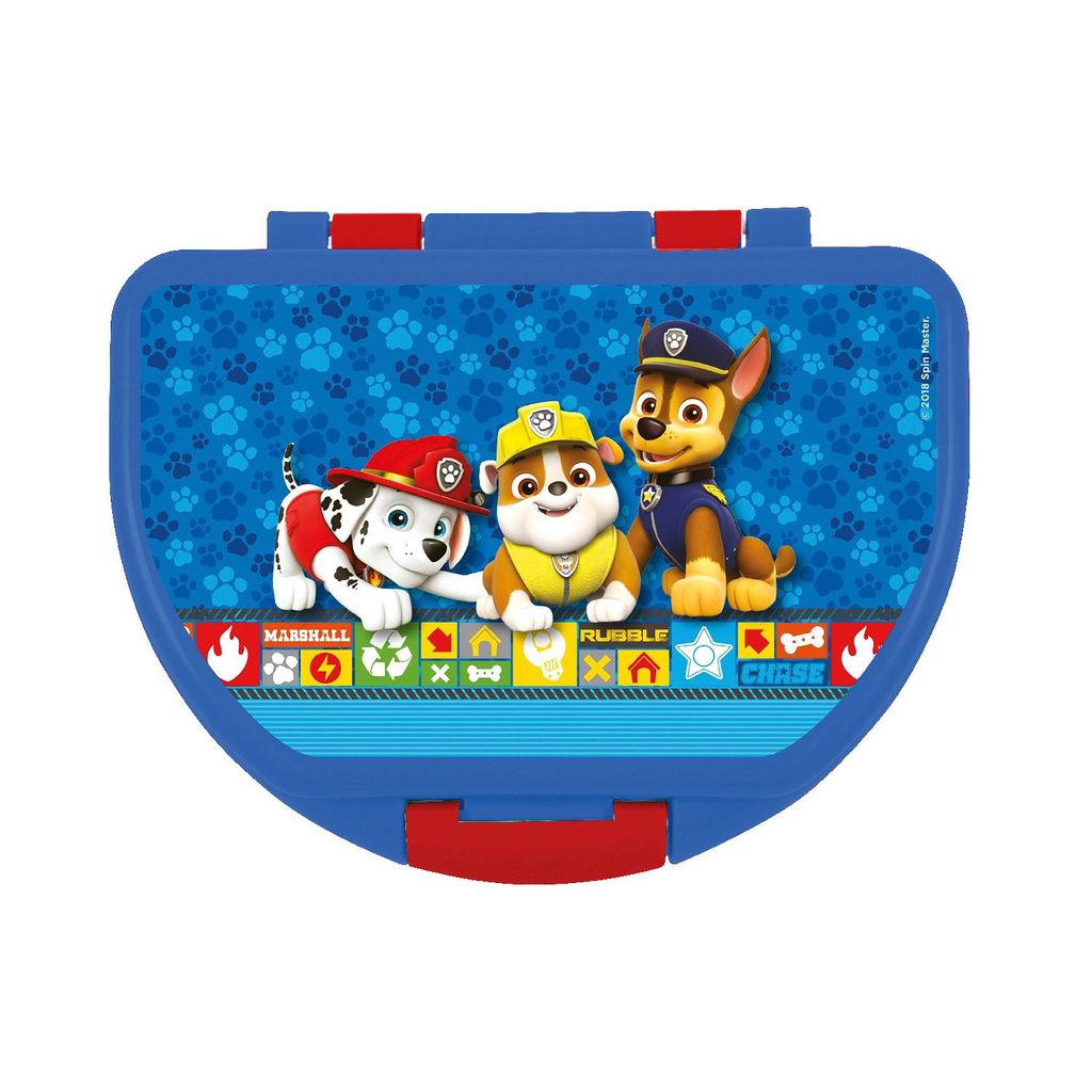 p:os Brotdose Paw Patrol, blau (1 Stück)