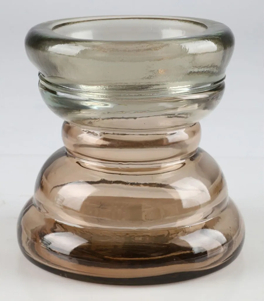 Chandelier en verre décoratif pour couronne de l'Avent - Lot de 6