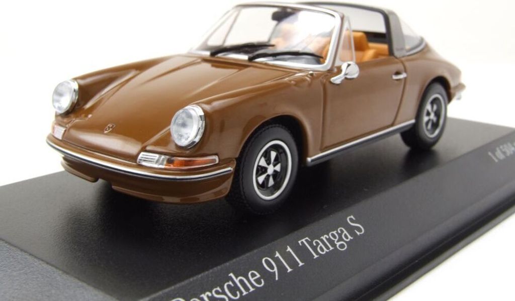 Minichamps 410060160 Porsche 911 Targa 1972 braun 1:43