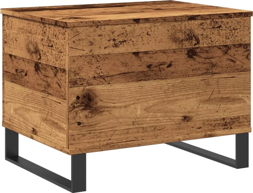 vidaXL Tavolino Emozioni in Legno Vecchio - 60x44,5x45 cm