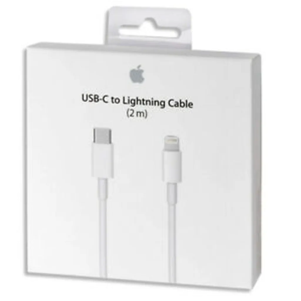 Câble iPhone Lightning vers USB-C pour MacBook et iPad - Longueur 2m