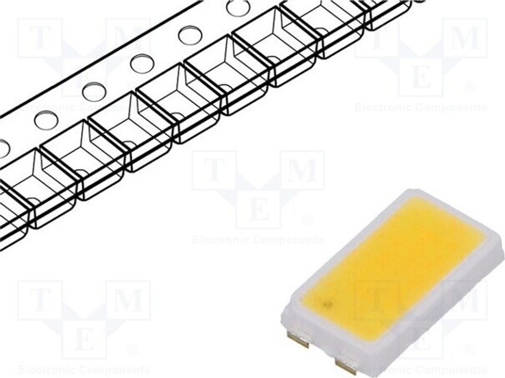 5x LED weiß neutral 65mA 30÷36lm 80 4000K 120° SMD 5630 656mW LTW-5630AZLS40-EUH