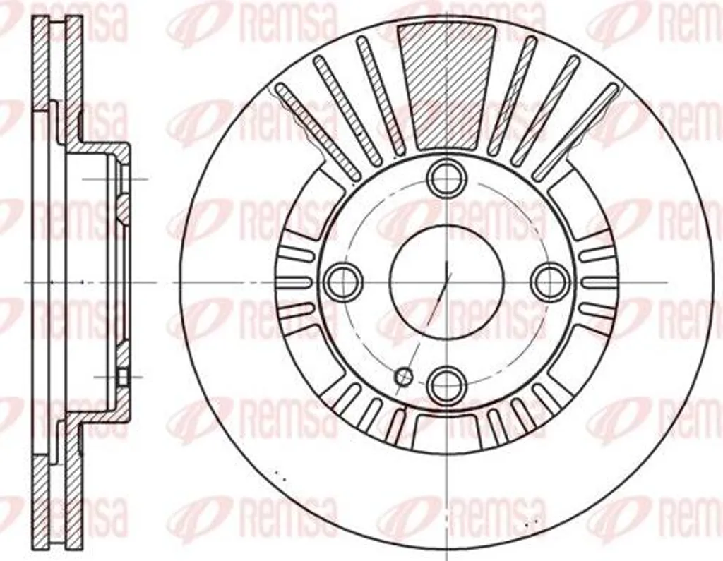 Disque de frein anti-vibration pour réparer Scirocco, Leon et A3 8V