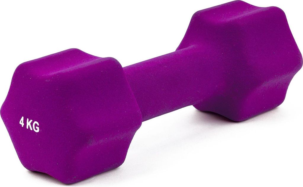 Sport-Thieme Fausthantel "Neopren", 4 kg, Violett Produktbild 