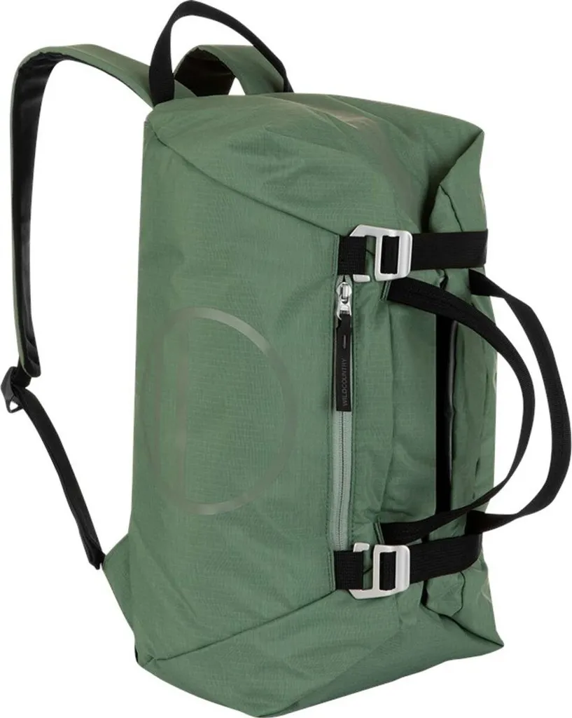 Sac à corde idéal pour l'escalade en falaise Wild Country Green Ivy