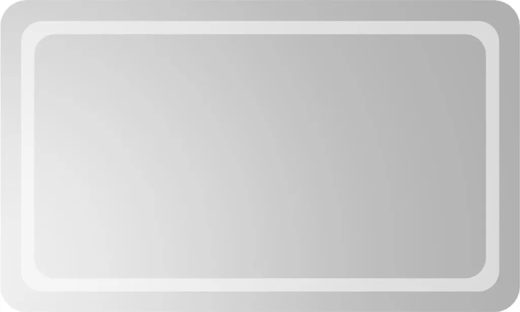 Specchio Bagno LED 60x100 cm: Design Moderno e Illuminazione Anti-Ombra - 1