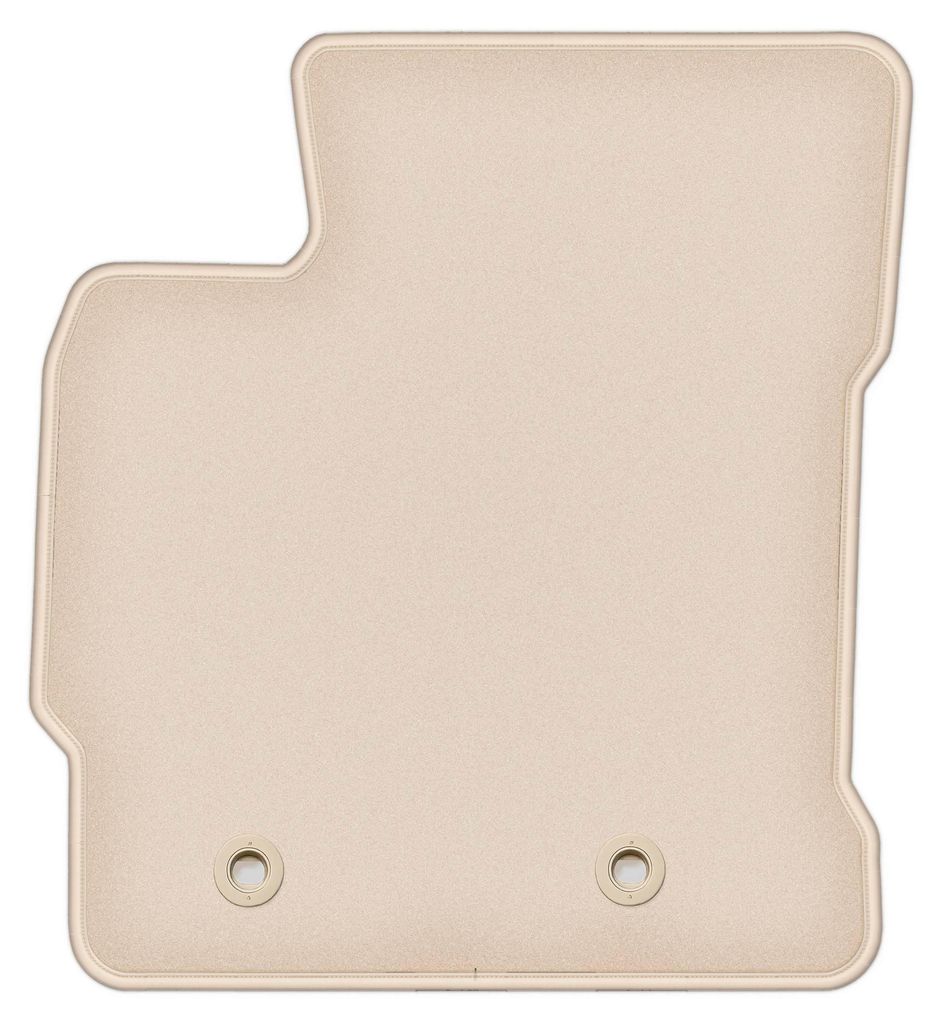 DURBAN Beige Velours-Fahrerfußmatte für Toyota Auris II Produktbild 