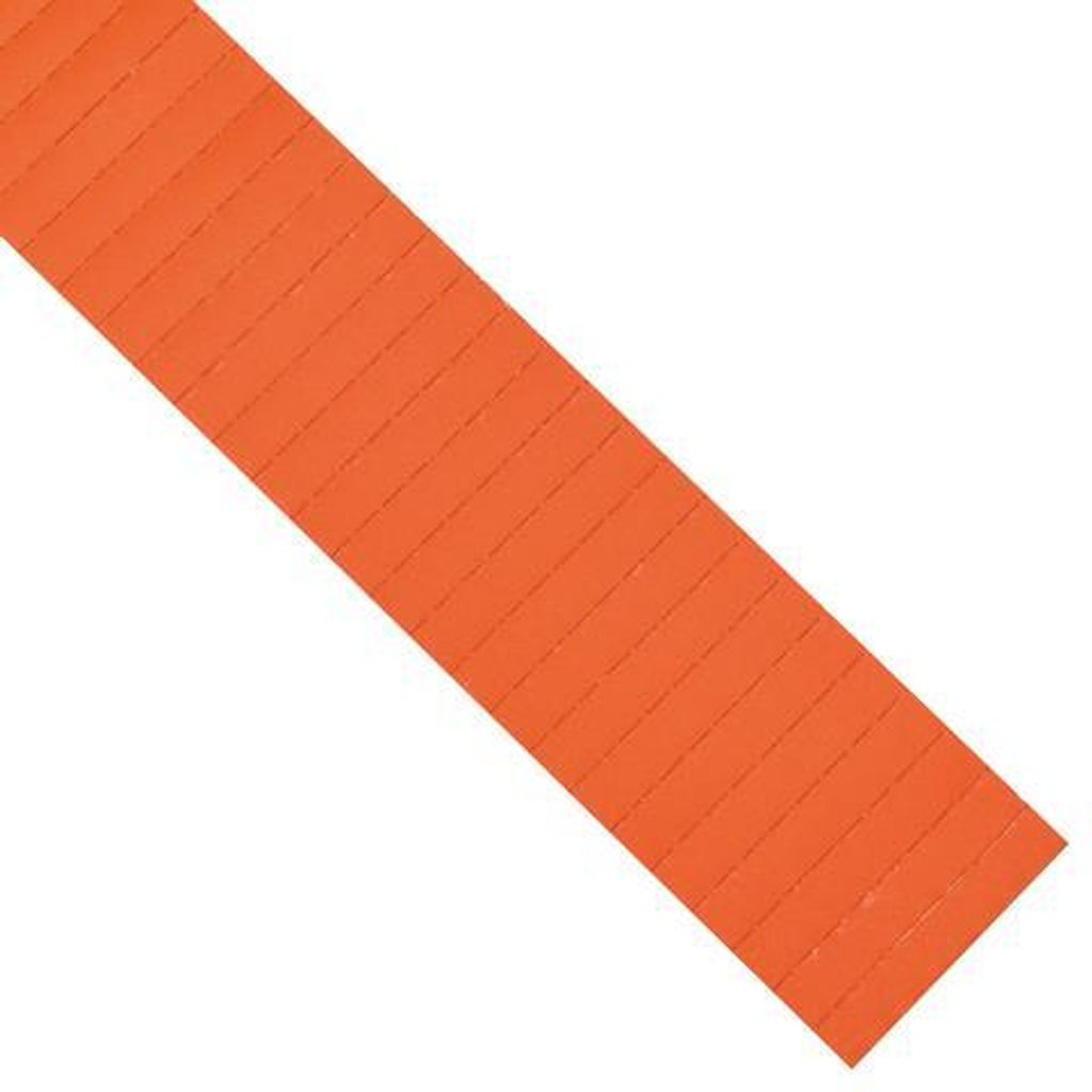 Magnetoplan ferrocard-Etiketten, Farbe orange, Größe 28 x 22 mm