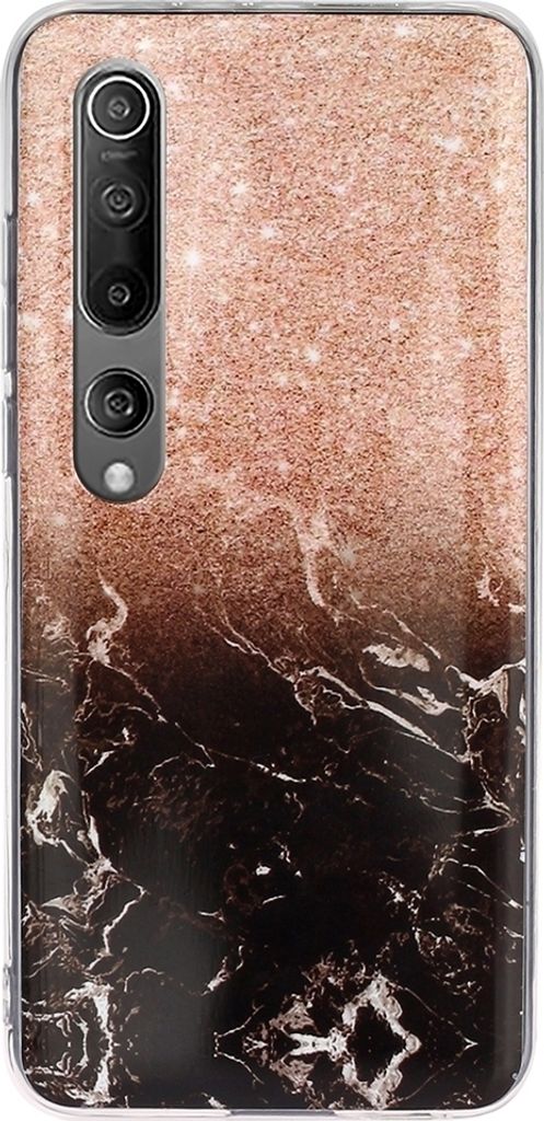 Mobigear Marble Xiaomi Mi 10 Hülle Flexibles TPU Backcover