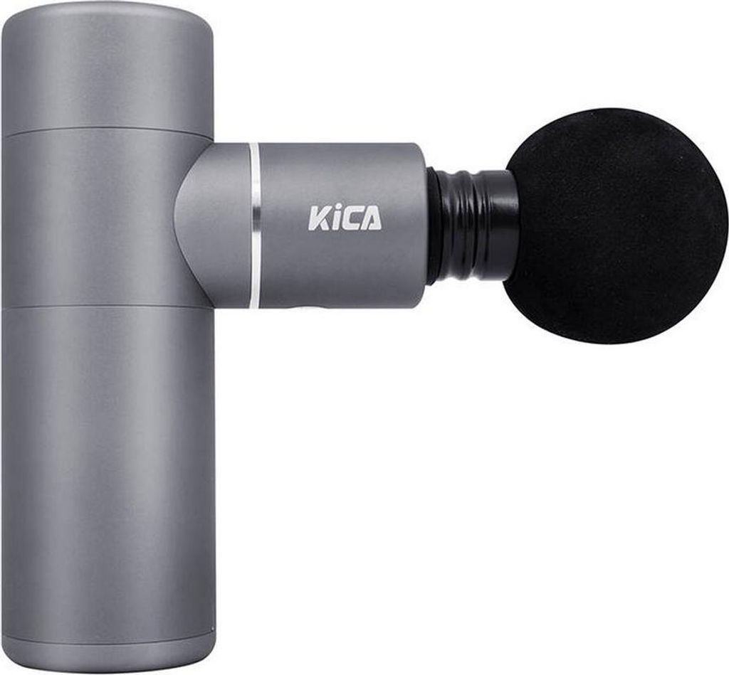 Masážní přístroj KiCA K1, 3800 ot./min, 2000 mAh, šedý Obrázek produktu 
