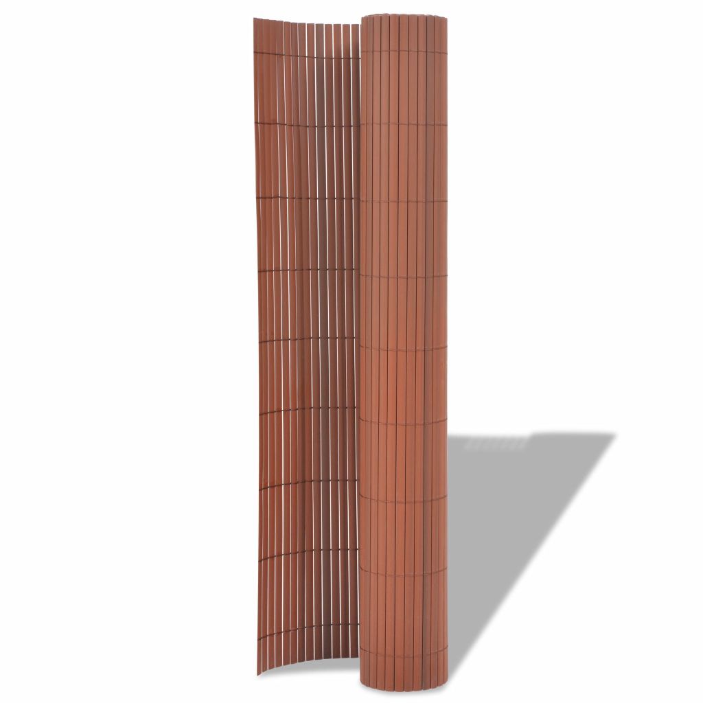 vidaXL Recinzione da giardino bifacciale in PVC 90 x 300 cm Immagine del prodotto 