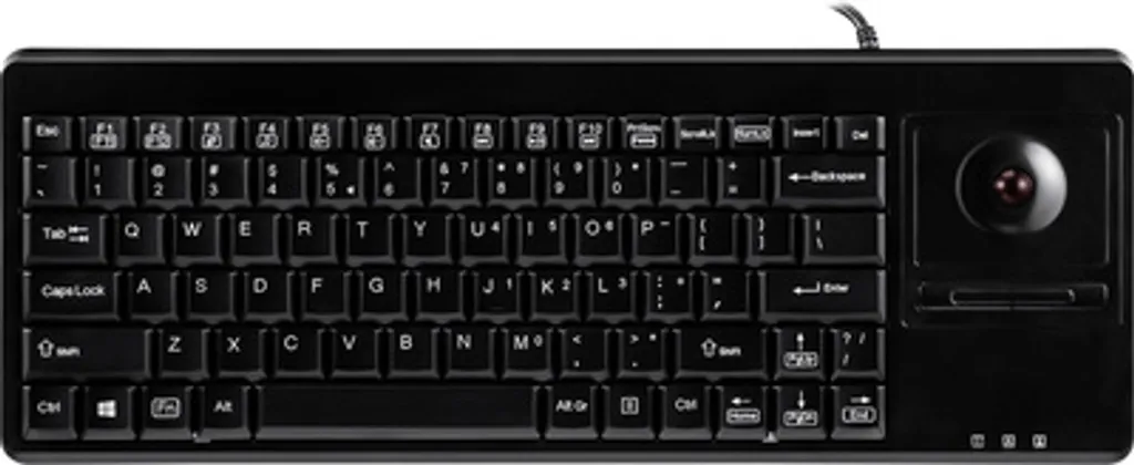 Clavier Trackball Perixx PERIBOARD-514H PLUS pour Espaces de Travail