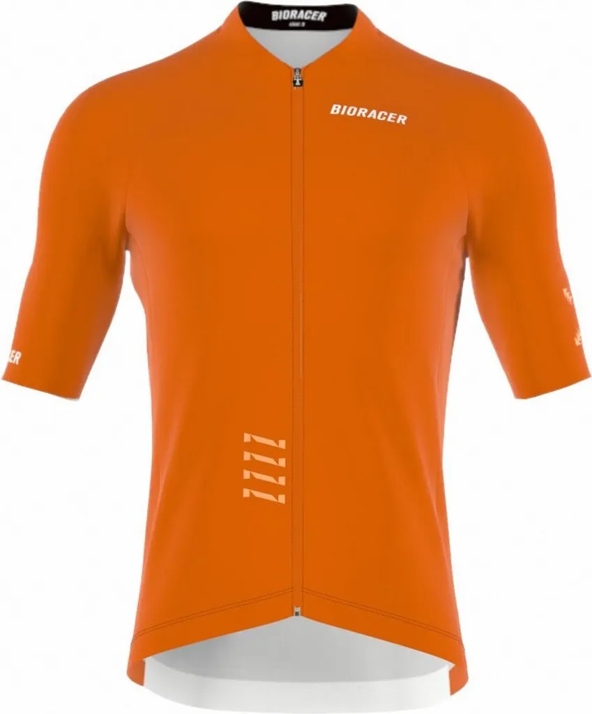 Maillot de Vélo pour Sorties Estivales Bioracer Icon Orange Homme en S