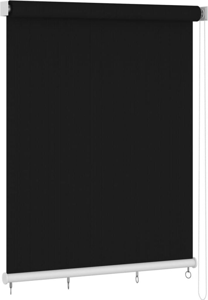 vidaXL Tenda a rullo per esterni 240x230 cm nero Immagine del prodotto 