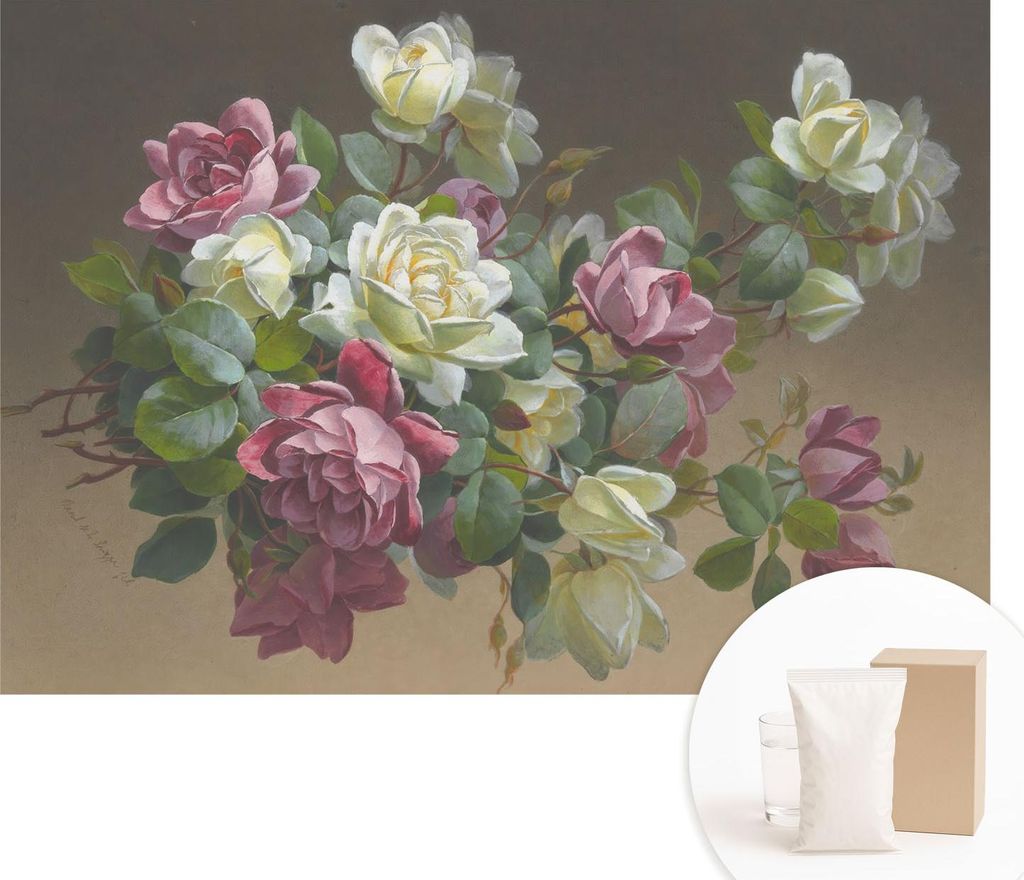 Fototapete - Wandbilder für Wohnzimmer - 312x219 cm - Dekorative Wandfolie - Modernes Design für Wanddekoration - Tapeten für Innenräume - Flor...