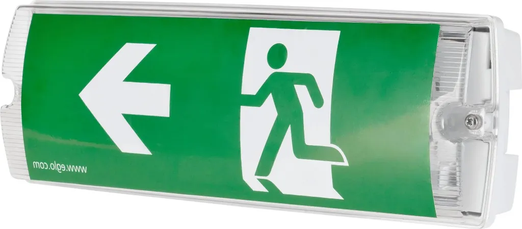 Eglo LED-EXIT L-350 EXIT A Montaggio Facile e Sicuro Lampada LED