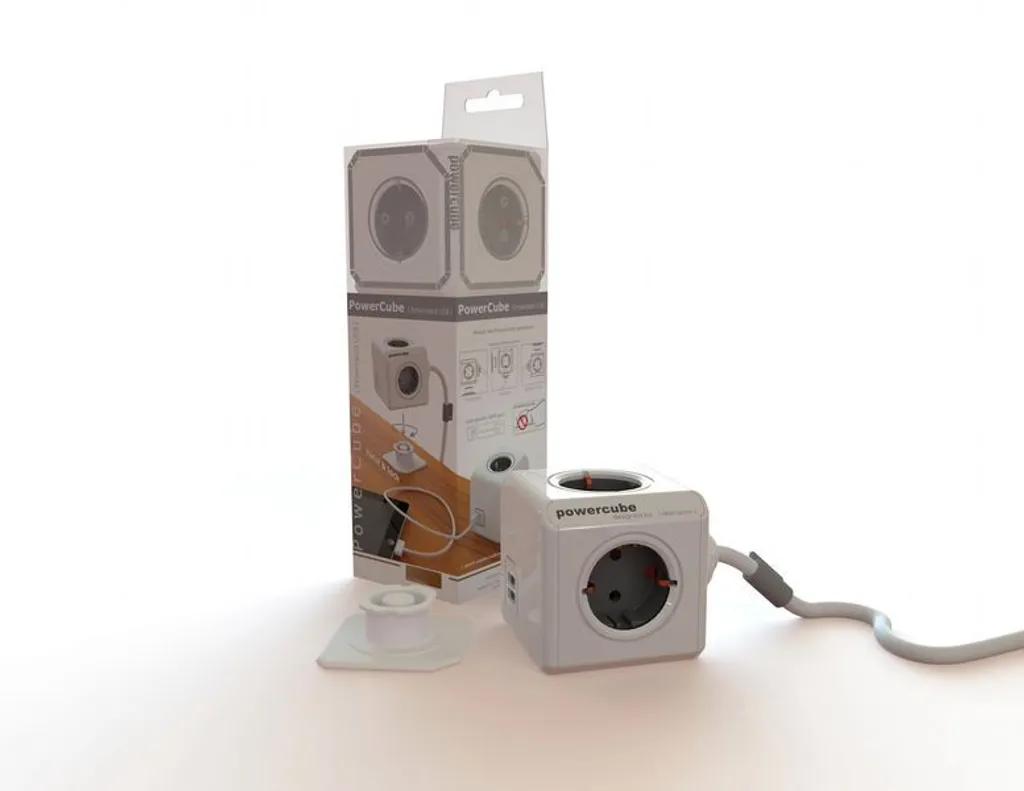Multi-presa Allocacoc PowerCube 10435/DEEUAC con USB-C e Dock - 7
