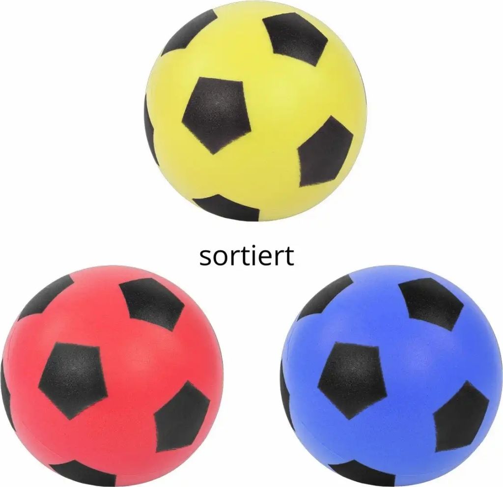 Idena Softball D12cm 3fach sortiert